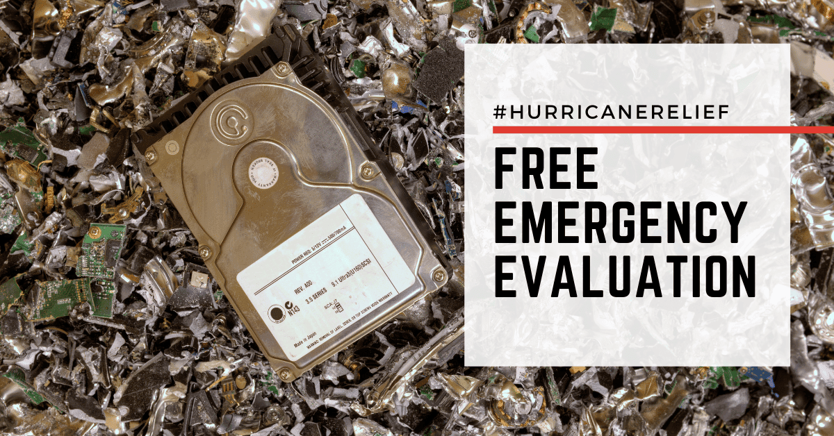 #HurricaneRelief: Special Emergency Data Recovery for Businesses in Areas Affected by Hurricanes in the U.S.