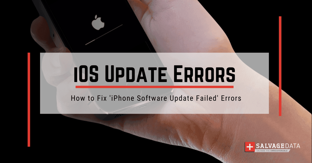 How to Fix 'iPhone Software Update Failed' Errors