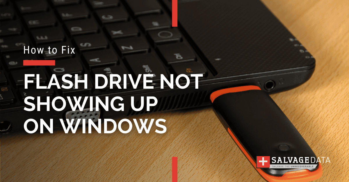 USB Drive Not Showing Up on Windows: Fix It Now
