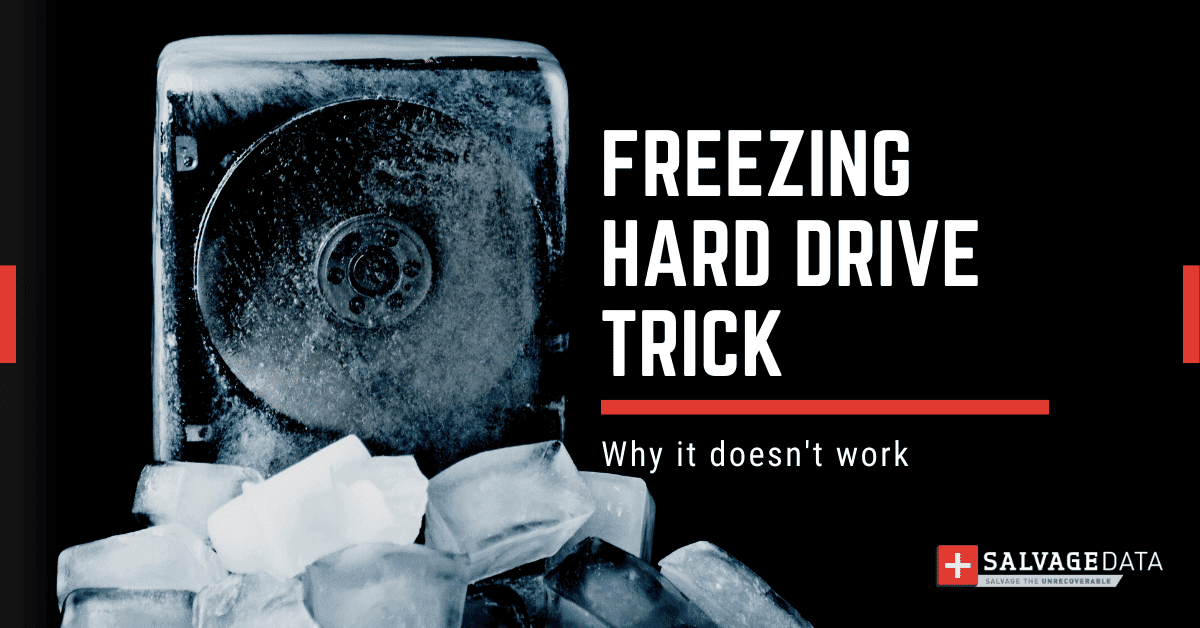 Why Freezing Your Hard Drive To Recover Data Is A Terrible Idea
