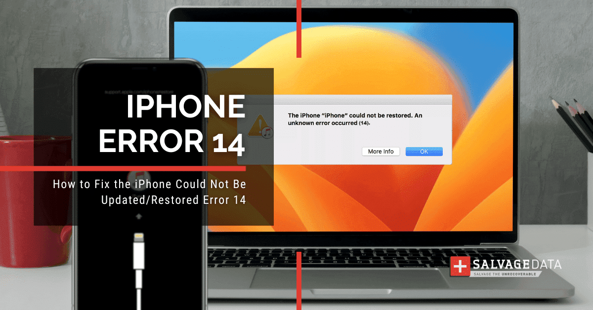 iPhone Error 14: How to Fix iPhone Could Not Be Updated Unknown Error Occurred (14)