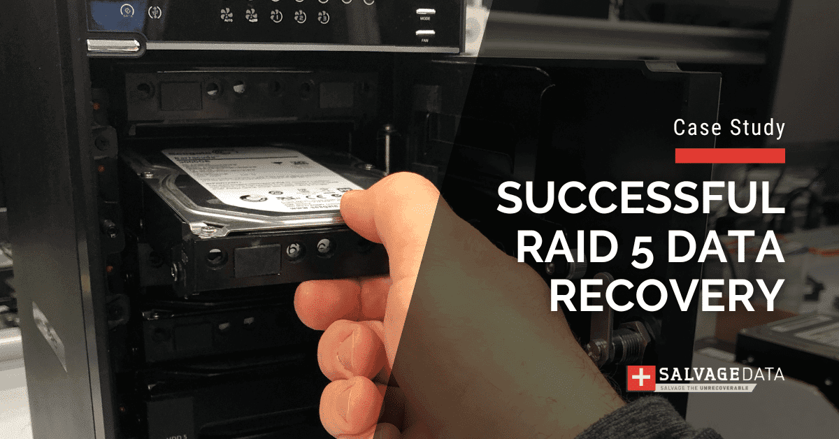 Case Study: SalvageData’s Successful RAID 5 Data Recovery from Multiple Drive Failures