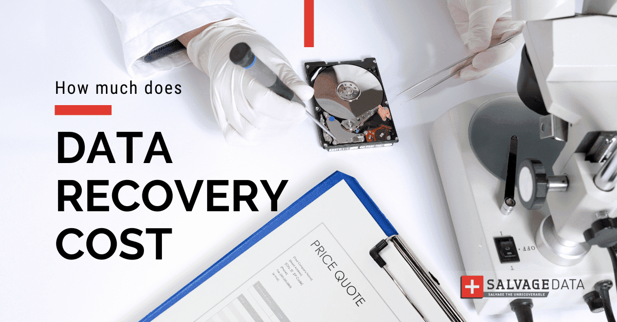 How Much Does Data Recovery Cost
