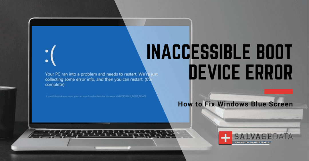 Windows Inaccessible Boot Device How To Fix The Inaccessible Boot Device Error In Windows | SalvageData Blog