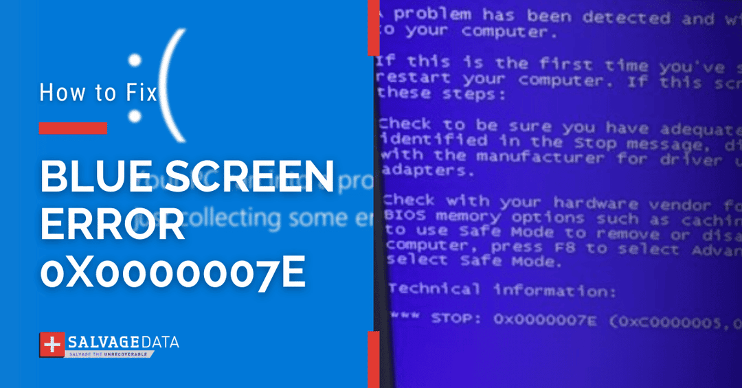Blue Display Error Stop Error 0x0000007E: How to Fix the Blue Screen of Death ...