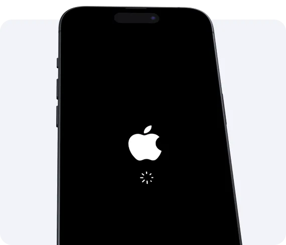 iPhone stuck on Apple logo