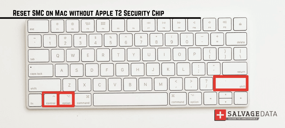 The key combination pictured above is for Intel Macs without a T2 chip.