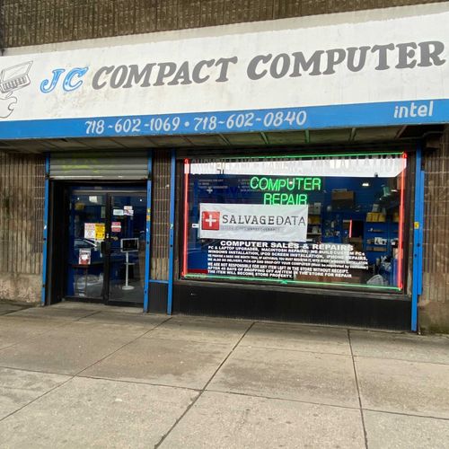 Exterior of the SalvageData location at 1402 Myrtle Ave, Brooklyn, NY 11237