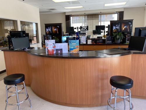 SalvageData data recovery drop-off box inside the location at 2420 W Arrow Route 1a, Upland, CA 91786