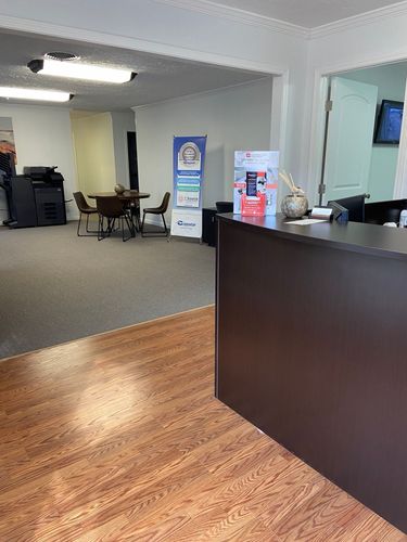 SalvageData data recovery drop-off box inside the location at 310 Kendall Ave, McComb, MS 39648