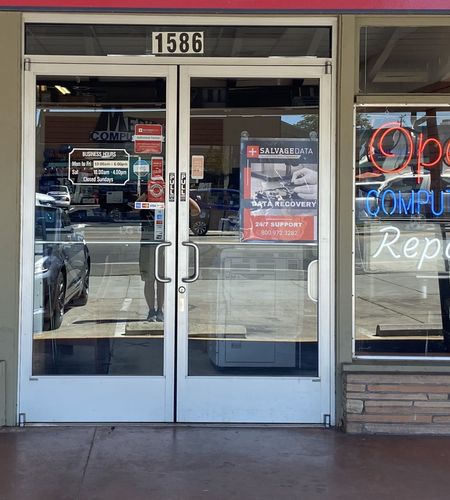 Exterior of the SalvageData location at 1777 Hamilton Ave #1190, San Jose, CA 95125