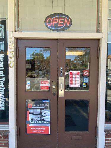 Exterior of the SalvageData location at 1930 28th St, Sacramento, CA 95816