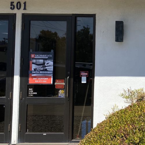 Exterior of the SalvageData location at 501 Webster St, Monterey, CA 93940