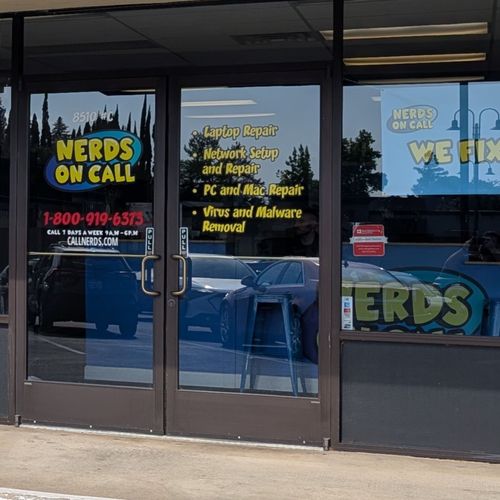 Exterior of the SalvageData location at 8510 Madison Ave STE C, Fair Oaks, CA 95628