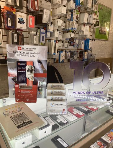 SalvageData data recovery drop-off box inside the location at 151 Avenue A, New York, NY 10009