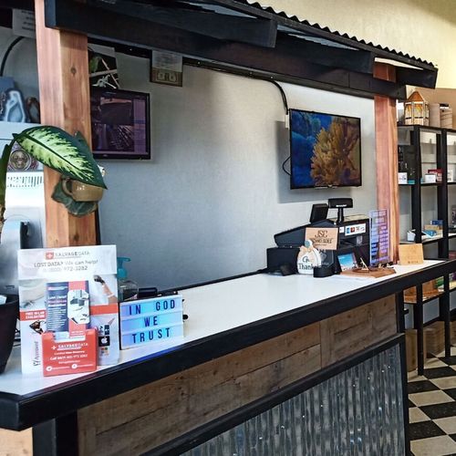 SalvageData data recovery drop-off box inside the location at 7 W St Charles St 1033, San Andreas, CA 95249