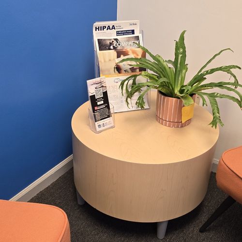 SalvageData data recovery drop-off box inside the location at 2415 Almeda Ave, Norfolk, VA 23513