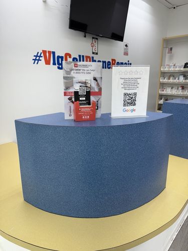 SalvageData data recovery drop-off box inside the location at 220 N Main St, Suite C, Keller, TX 76248