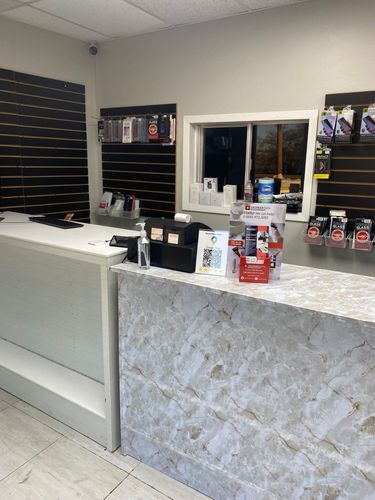 SalvageData data recovery drop-off box inside the location at 740 Military Pkwy, Mesquite, TX 75149