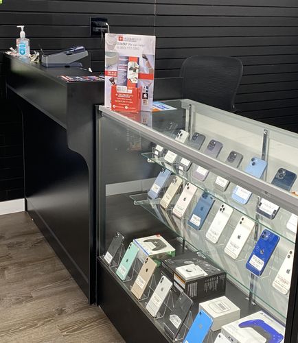 SalvageData data recovery drop-off box inside the location at 3562 Forest Ln, Dallas, TX 75234