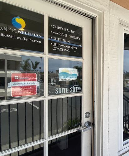 Exterior of the SalvageData location at 4645 Cass Street, Suite 201A, San Diego, CA 92109
