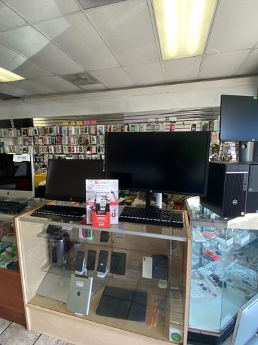 SalvageData data recovery drop-off box inside the location at 2033 Glenoaks Blvd, San Fernando, CA 91340