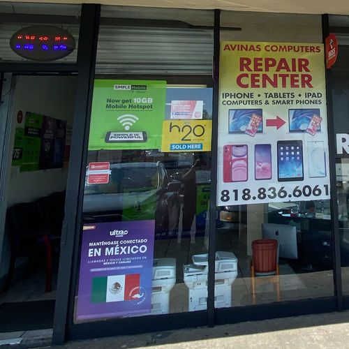 Exterior of the SalvageData location at 2033 Glenoaks Blvd, San Fernando, CA 91340