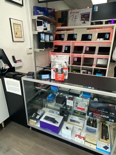SalvageData data recovery drop-off box inside the location at 1378 Morris Ave, Suite 3, Union, NJ 07083