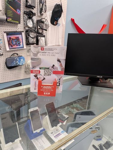 SalvageData data recovery drop-off box inside the location at 55 Central Plz Suite 50, Ilion, NY 13357
