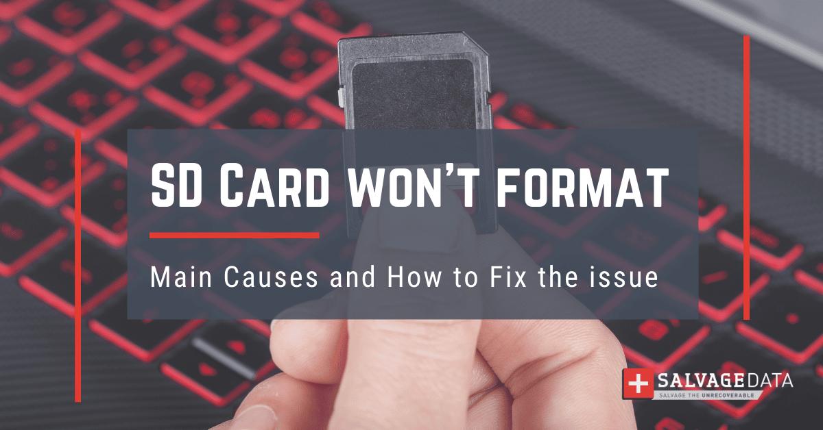 fix sd card, format sd car, sd card, memory card