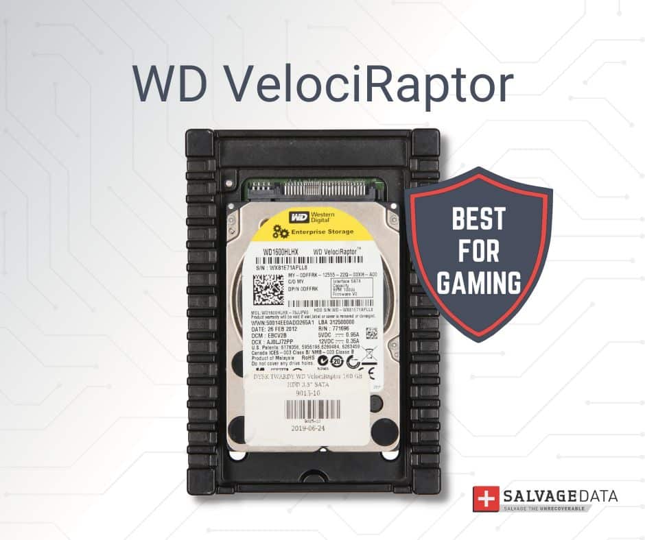 Best internal hard drive for gaming - WD VelociRaptor