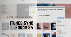 iTunes Sync Error 54: How To Fix It On Mac Or Windows