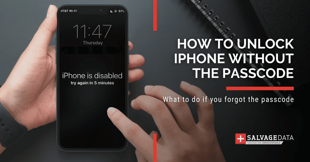 How do I unlock my iPhone if I forgot my passcode without restoring it?