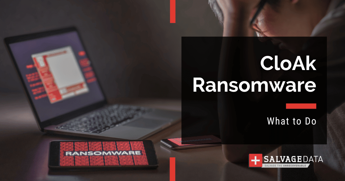 CloAk ransomware encrypts files and opens your network and system to new attacks. See how you can prevent and remove it.